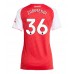 Arsenal Martin Zubimendi #36 Hjemmedrakt Dame 2025-26 Kortermet